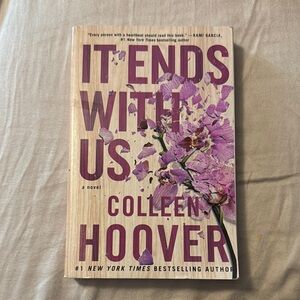 'It Ends With Us' Book with Purple Accents